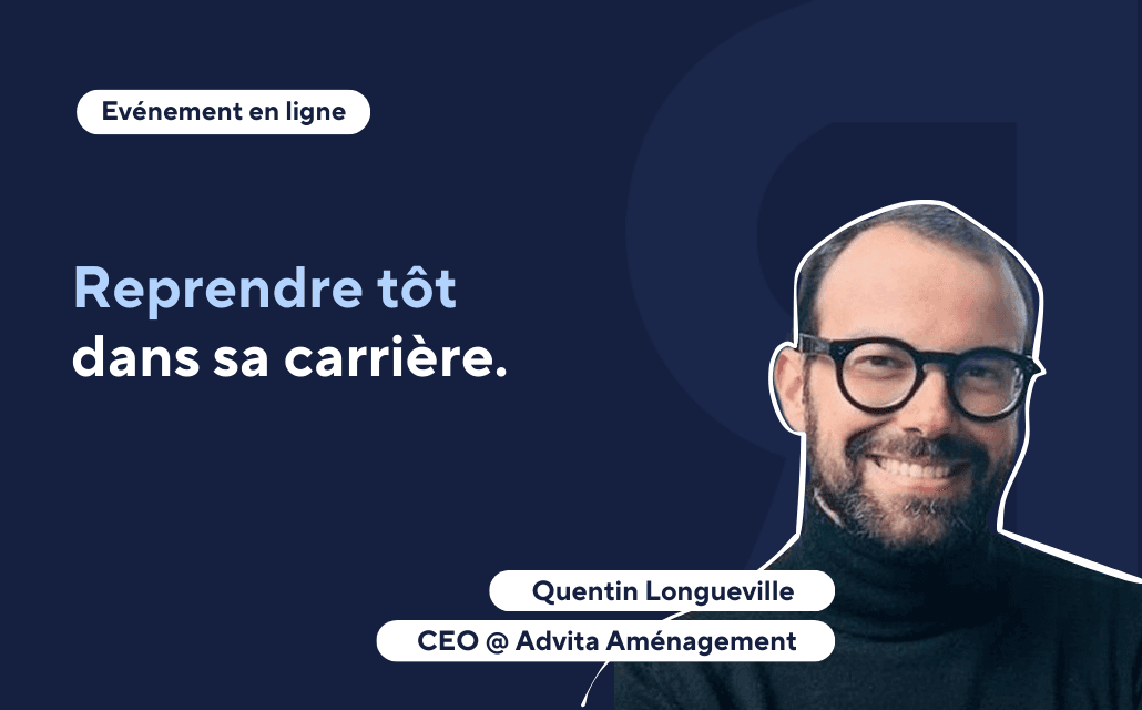 Reprendre tôt dans sa carrière