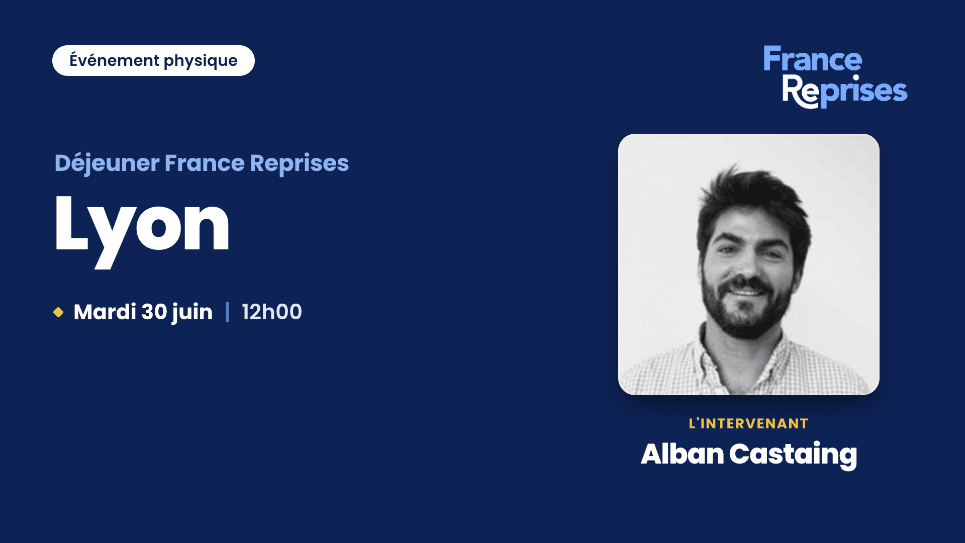 Lyon · Déjeuner repreneurs