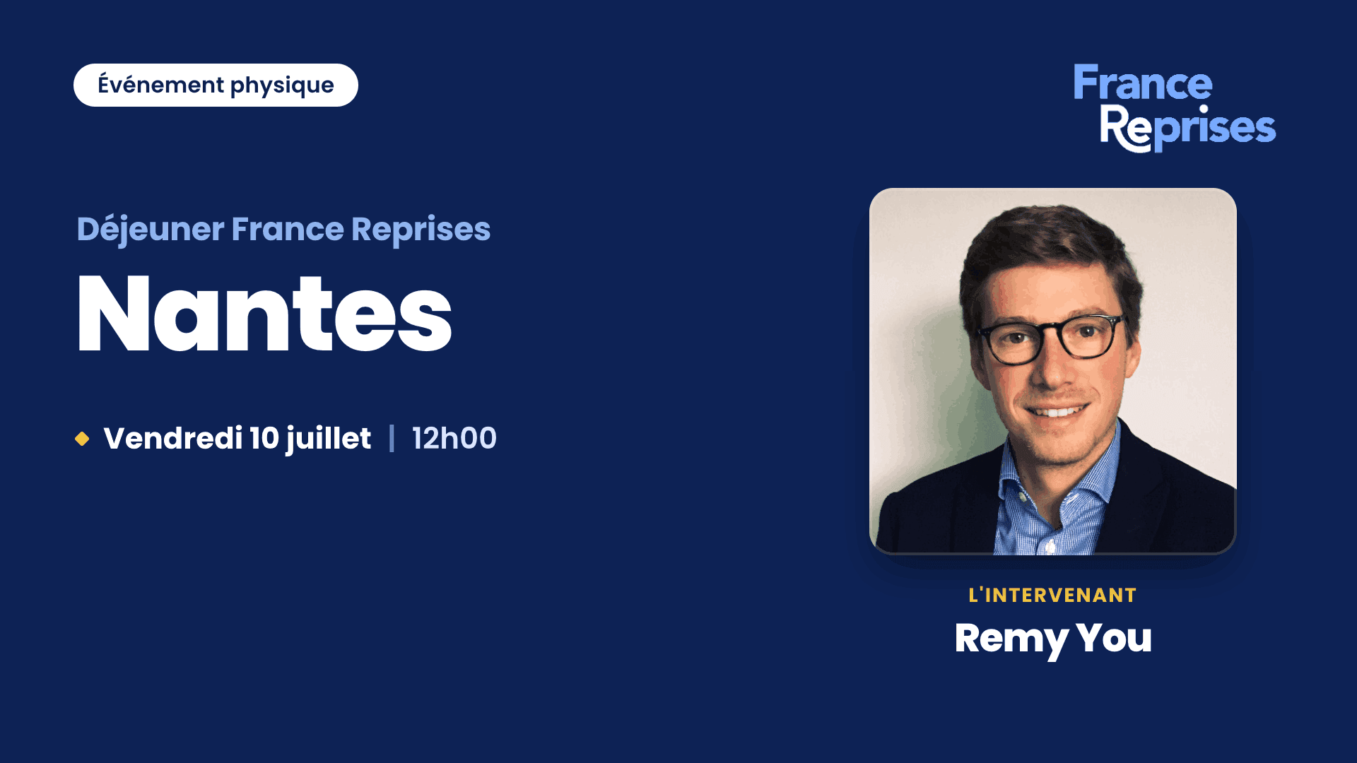 Nantes · Déjeuner repreneurs